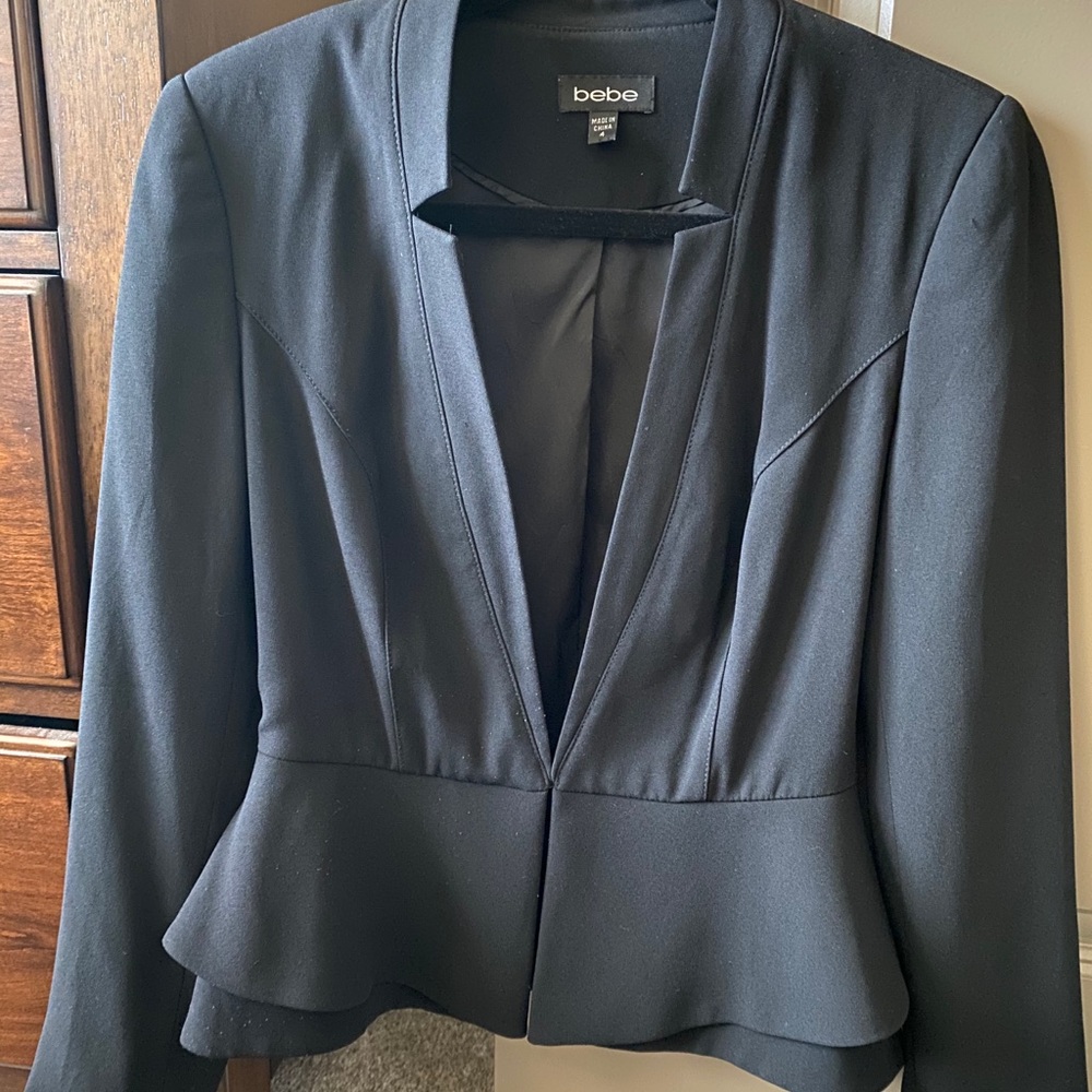Bebe black blazer